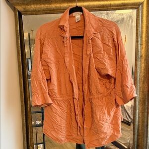 L*Space orange coverup xs